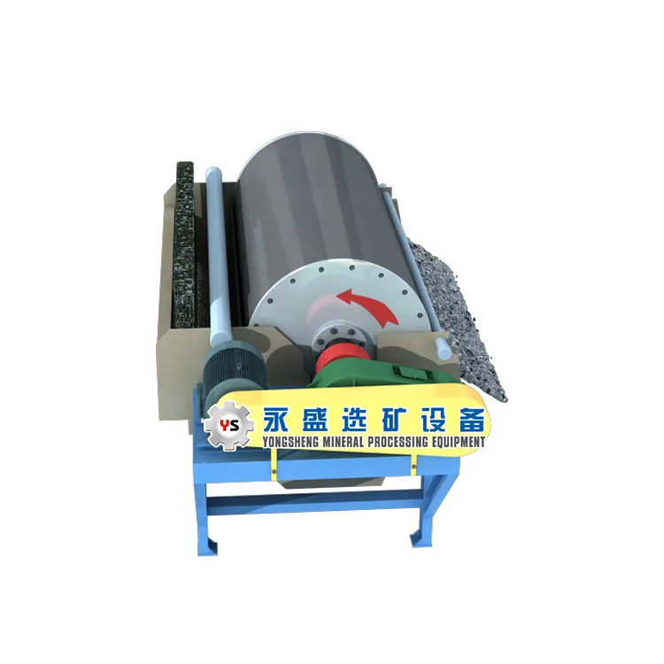 JX Wet High intensity strong gradient permanent fines iron tin ore Magnetic Separation Drum Roller Separator Machine Price