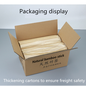 Xiên Nướng Bbq Bằng Tre Xiên Nướng Kebab Mỏng Shishi Kabob Yakitori Que Ngâm Nướng Bằng Gỗ Đóng Gói Tùy Chỉnh - Product Image 4