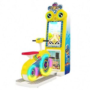 เครื่องเล่นเกมอาร์เคดแบบปั่นสำหรับเด็ก พร้อมหน้าจอ LCD ขนาด 21.5 นิ้ว อุปกรณ์ความบันเทิงสำหรับเด็ก - Product Image 6