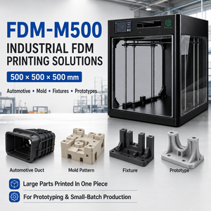 เครื่องพิมพ์ 3 มิติแบบ FDM ขนาดใหญ่ สำหรับงานพิมพ์แม่พิมพ์ อุปกรณ์ตรวจสอบ และงานอุตสาหกรรมแม่พิมพ์ - Product Image 1