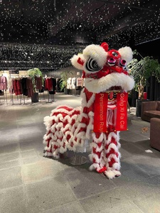 Auténtico Accesorio <span class=keywords><strong>de</strong></span> Danza del León <span class=keywords><strong>de</strong></span> Origen Guangdong, Personalizable, Dragón <span class=keywords><strong>de</strong></span> Lana, Linterna Falsa, Modelo 3, Pago por <span class=keywords><strong>Diez</strong></span> #   con embalaje - Product Image 1