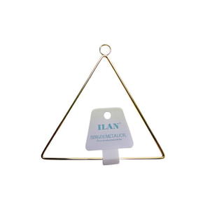 Gancio per Indumenti in Metallo Triangolare Ilan 25 Cm - Product Image 1