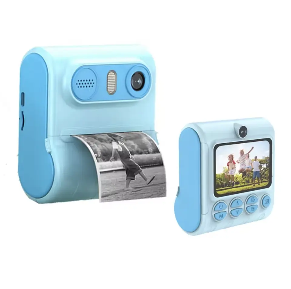 Hochwertige Digital-Kinderkamera Fotodruck Digitalkamera Geschenke Spielzeug HD Thermo Sofortdruck Kinderkamera