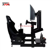 Simulador de Carreras de Aluminio DIY, Plataforma de Conducción para PC, TFA, Xbox, G25, G27, G29, G920, Asiento de Simulación de Carreras GTR
