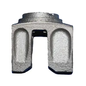 Accessoires d'échafaudage ringlock personnalisés extrémités de registre d'échafaudage en acier moulé