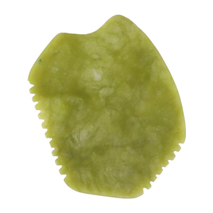 Xiaomi-tablero de Jade <span class=keywords><strong>Guasha</strong></span> verde Natural, masajeador manual, instrumento de belleza, piedra serpentina, Gua Sha - Product Image 1