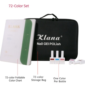 Set de 72 Colores de Esmalte de Gel UV con Polvo de Purpurina, Base Acuosa, Estilo Francés, Vegano, No Tóxico, Larga Duración, Acabado Mate, 15mil - Product Image 6
