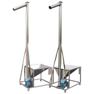 Modelo Actualizado de Transportador de Gránulos en Espiral de Acero Inoxidable Vertical para Polvo de Arroz, Polvo Plástico, Alimentos en Polvo, Condimentos y Harina - Product Image 2