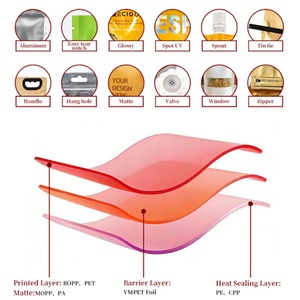 Sachet personnalisé à fond plat pour grains de café, huit côtés, recyclable, avec fermeture éclair, pour emballage alimentaire, avec logo, valve et fenêtre - Product Image 6