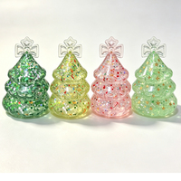 Jouet Squishy Arbre de Noël en Maltose Souple à Remontée Lente, Anti-Stress, Idéal pour les Chaussettes de Noël et Cadeau de Fêtes