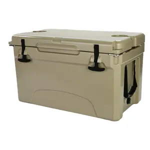 Best Price Medium Size 40QT Hard Plastic Rotomolded Cooler Box Ice Chest Box Barbecue Essential