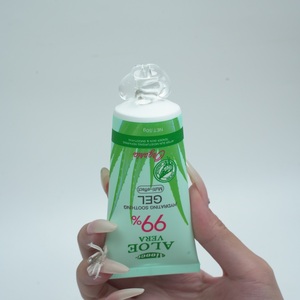 AIOOCE <span class=keywords><strong>Gel</strong></span> <span class=keywords><strong>nettoyant</strong></span> hydratant pour le visage à l'<span class=keywords><strong>aloe</strong></span> <span class=keywords><strong>vera</strong></span> 99% à base de plantes, apaisant, translucide, peau douce - Product Image 5