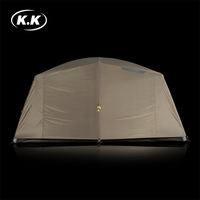 Kawagebo Kamp (KK) 14.6' X 11.7' Gonflable 15.8 ㎡   Tente de camping de luxe en polyester pour 10 personnes, type maison, gonflable