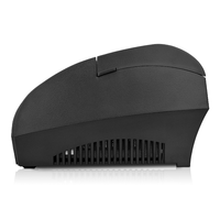 Imprimante thermique de bureau 58 mm prenant en charge la connexion sans fil et adaptée à l'impression de factures et de commandes à emporter.