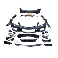 Pour Mercedes Classe C W204 Mise à niveau C63 Kit de carrosserie pour 07-2014 Améliore les véhicules C180 C200 C260 C300 avec caractéristiques AMG