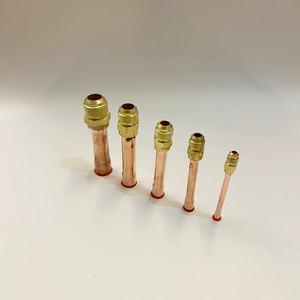 Connecteurs de tuyaux en cuivre pour unité intérieure de sortie d'air de condenseur à haute efficacité, outils de réparation de climatiseur épaissis, pièces détachées - Product Image 2