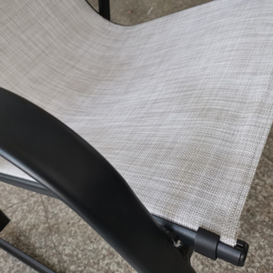 <span class=keywords><strong>Sillón</strong></span> Reclinable de Tela Moderno, Apilable, con Base Metálica, para <span class=keywords><strong>Jardín</strong></span>, Hoteles, Villas y Patios - Product Image 4