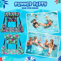 Hamac flottant gonflable portable pour adultes