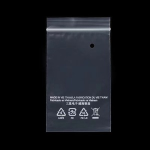 Digital Electronic <b>Packaging</b> <b>Bags</b> PE Transparent Self-Sealing With Perforations For Consumer Electronics - Product Image 1