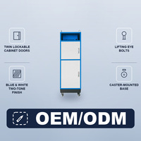 Armoire électrique en tôle sur mesure, boîtier métallique avec roulettes, fabrication directe usine, OEM ODM