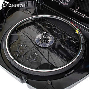 NOOYAH étui de voyage pour vélo ABS coque rigide étui de vélo pour la conception de brevet de transport de vélo peut être personnalisé/vente au détail - Product Image 4