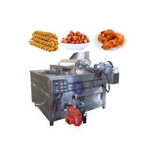 KLS Customizable Industrial Full-automatic Electric Gas Potato <strong>Chips</strong> <strong>Fryer</strong> Batch <strong>Fryer</strong> with Automatic Discharge Function - Product Image 2