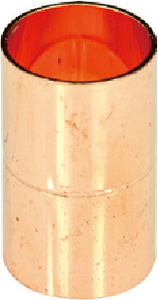 ข้อต่อทองแดงแบบม้วน CC Rolling Stop Copper Coupling Mueller WC-400 Elkhart 100 <span class=keywords><strong>Nibco</strong></span> 9600-RS สำหรับเชื่อมท่อทองแดง ระบบปรับอากาศและทำความเย็น - Product Image 2