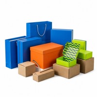 Boîtes en carton ondulé imprimées en couleur personnalisées, finition laminée, solution d'emballage B2B en gros, directement de l'usine