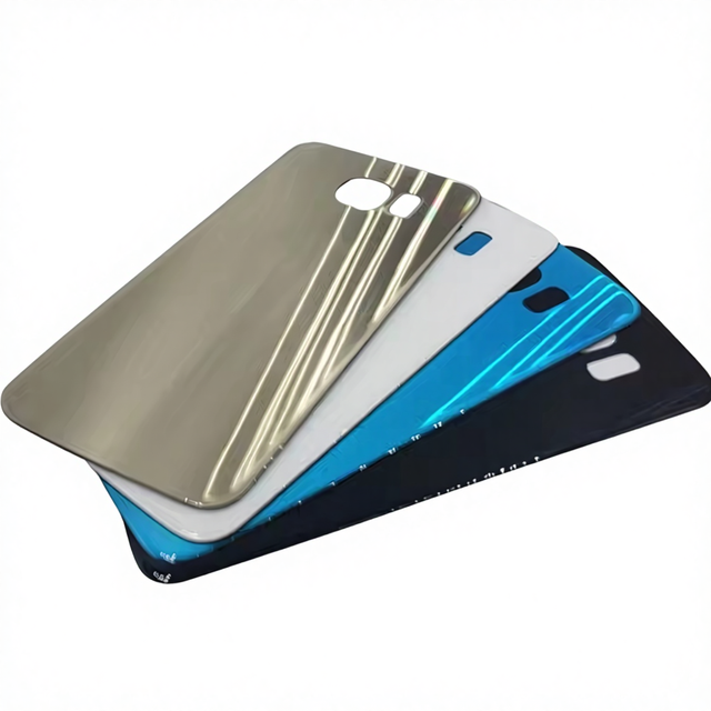Battery Back Glass Cover for Samsung Galaxy S6 Edge G925F / S6 Edge Plus G928F Rear Door Housing Replacement With / Without Lens