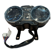 Spidometer Digital LED GN125 untuk Sepeda Motor Suzuki GN125 & GN150 1-6 Gigi 125cc & 150cc Konektivitas USB-Baru