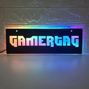 Letrero <span class=keywords><strong>de</strong></span> Letras con Iluminación Frontal LED RGB 3D Personalizado, Letras Iluminadas <span class=keywords><strong>de</strong></span> Colores <span class=keywords><strong>de</strong></span> Ensueño para Decoración <span class=keywords><strong>de</strong></span> Bares, Clubes <span class=keywords><strong>y</strong></span> Negocios, Letrero Acrílico con Iluminación Frontal - Product Image 5