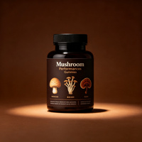 Gummies aux champignons pour la performance avec Crinière de lion, Cordyceps et Reishi pour le développement et la promotion