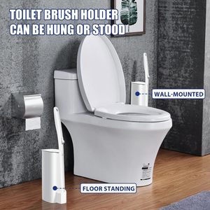 Offre Spéciale – Brosse de Toilette Jetable Écologique Grande Taille avec Long Manche et Support – Matériau PP+ABS pour Salle de Bain - Product Image 4