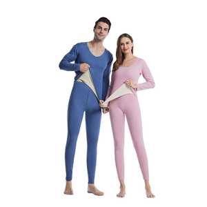 Wholesale Men Thermal Underwear Skin Friendly Comfortable <strong>Long</strong> Breathable Seamless Johns Thermal Clothing Women Inner Wears - Product Image 4
