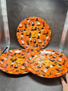 Platos de Papel Kraft Biodegradables de Grado Alimenticio de 8 Pulgadas, Aptos para Pizza/Sándwiches, Resistentes a Fugas, Certificados por la FDA para Uso en Restaurantes - Product Image 6