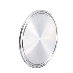 블라인드 플레이트 316 스테인레스 스틸 위생 척 클램프 플러그 파이프 플러그 시트 답답한 플레이트 블라인드 플랜지 - Product Image 6