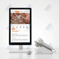 Analizador de Cuero Cabelludo con IA, Máquina de Análisis Capilar y del Cuero Cabelludo, Máquina de Análisis de Piel, Analizador de Cabello con Pantalla de 15.6 Pulgadas y Cámara HD