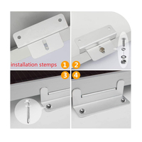 RAXHP - Kit de montage en Z pour panneaux solaires en alliage d'aluminium, pince de fixation en acier inoxydable, modèle 83694