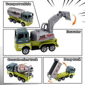 Mini <span class=keywords><strong>camion</strong></span> <span class=keywords><strong>jouet</strong></span> pour tout-petits, <span class=keywords><strong>grue</strong></span> à <span class=keywords><strong>benne</strong></span> basculante, bétonnière, excavatrice, voiture à tirer en arrière, <span class=keywords><strong>jouet</strong></span> en alliage moulé sous pression, <span class=keywords><strong>camion</strong></span> de chantier pour enfants - Product Image 2
