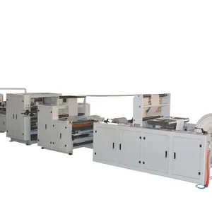Fabrieksdirecteur Fabrikant Zono 350 Volautomatische V-Bodem Boodschappentasmachine Automatische Machine Voor Het Maken Van Papieren Zakken