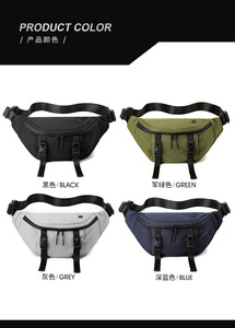 Riñonera Impermeable Personalizada de Moda con Correa Ajustable, Riñonera Duradera y Portátil para Viajes de Aventura en la Ciudad y al Aire Libre - Product Image 6