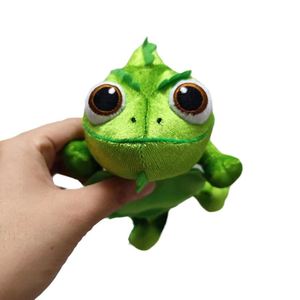 Peluche amusante Pascal, caméléon assis, type lézard ou ours, avec base magnétique et finition lavée - Product Image 3