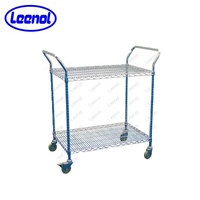 Étagère à bobines Leenol en acier au carbone pour SMD SMT ESD PCB, 5 niveaux, avec chariot de rangement en fil chromé