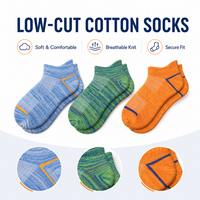 Chaussettes de sport pour hommes et femmes, respirantes, en coton tricoté, séchage rapide, chaussettes de course printanières avec logo