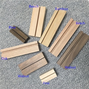 Mộc Mạc nhỏ nhà bếp Countertop Memo <span class=keywords><strong>Board</strong></span> hai mặt mini bảng đen dấu hiệu với gỗ cơ sở đứng, Tabletop menu bảng đen - Product Image 3