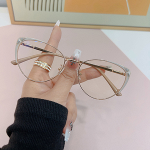 Bán Chạy Nhất Bán Buôn Rắn Kim Loại Khung Quang Học Bền Quyến Rũ Sang Trọng Cao Cấp Cat Eye Đầy Đủ Rim Trọng Lượng Nhẹ Thoải Mái - Product Image 3