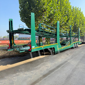 Semirremolque Portacoches, Puede Transportar Todo Tipo de Autos, Portacoches Hidráulico de Doble Plataforma, <span class=keywords><strong>Remolque</strong></span> Portacoches Personalizado - Product Image 3