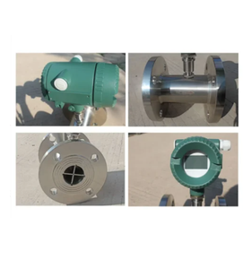 מד זרימה פלט פנטאי 24V <span class=keywords><strong>4</strong></span>-20mA טורבינה נוזלי שמן LCD מד זרימה דיגיטלי - Product Image 6