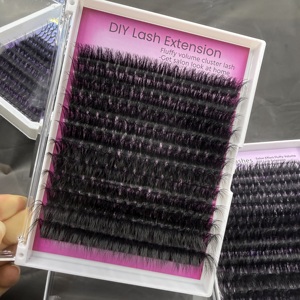 Bandejas de Pestañas Suaves y Ligeras de Múltiples Capas para Segmentos de Pestañas, Venta al por Mayor, Pestañas en Racimo DIY para Segmentos de Pestañas - Product Image 3