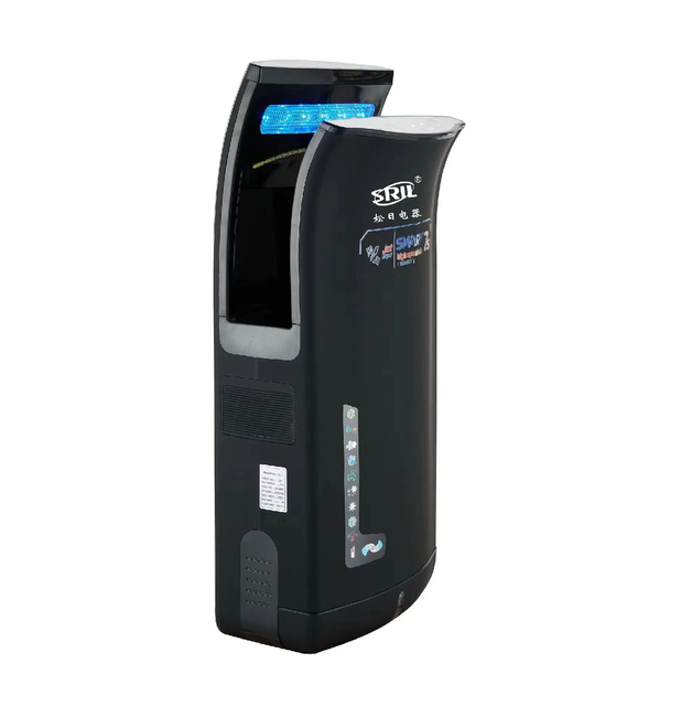 Air Outlet High Speed ABS Jet Hand Dryer Ultra Fast Drying Automatic Induction Commercial Hand Dryer High Traffic Restroom Use